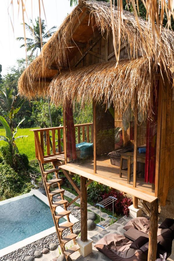 Bali Bamboo Jungle Huts And Hostel Tampaksiring Екстериор снимка