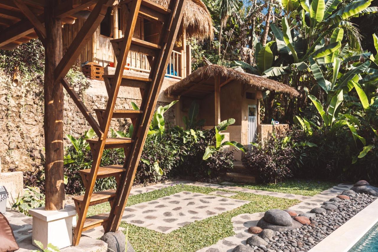 Bali Bamboo Jungle Huts And Hostel Tampaksiring Екстериор снимка